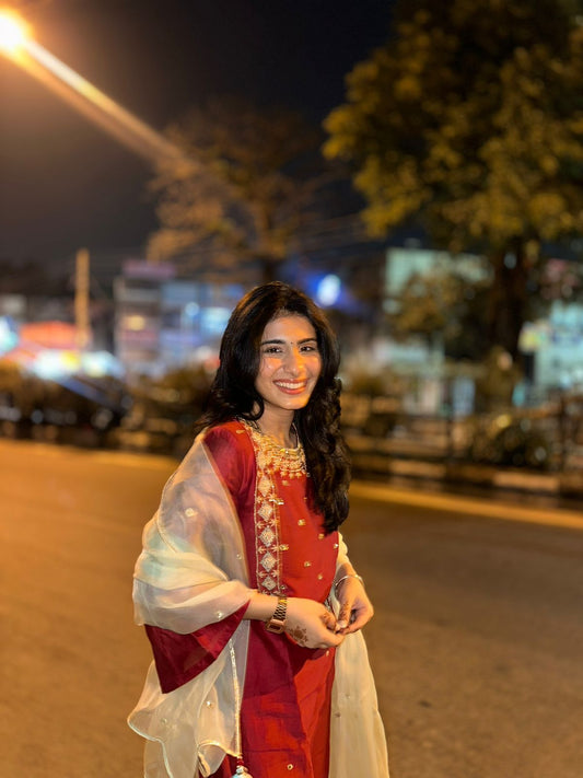 Nayab Midha Hand-Embroidered Kurta Set